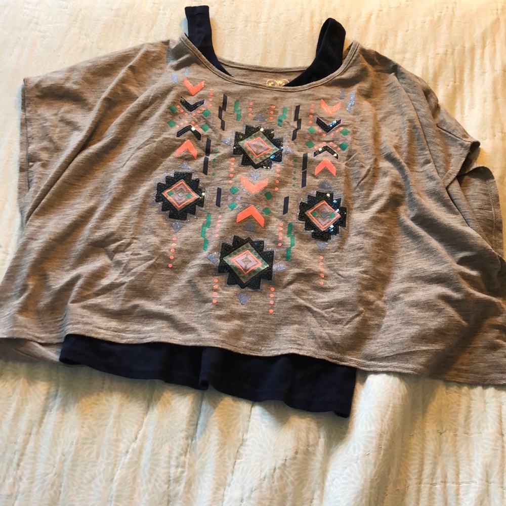 T-shirt With Tank Top